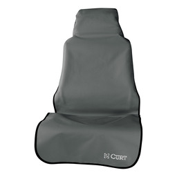 Seat Defender 58" x 23" Removable Waterproof Grey Bucket Seat Cover