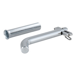 1/2" Swivel Hitch Pin with 5/8" Adapter (1-1/4" or 2" Receiver, Zinc, Packaged)