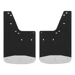 Front or Rear 12" x 20" Textured Rubber Mud Guards, Select Dodge Ram (2 Flaps)