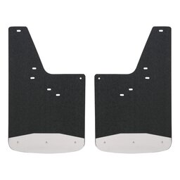 Front or Rear 12" x 20" Rubber Mud Guards, Select Silverado, Sierra (2 Flaps)