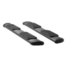 Regal 7 Black Stainless 88" Oval Side Steps, Select Dodge, Ram 1500 to 5500