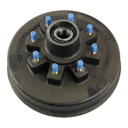 Lippert Brake Drum Hub Assembly for 8,000-lb. Axle -8 on 6.5", 5/8" Stud