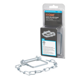 3/8" Safety Pin with 12" Chain (2-3/4" Pin Length, Packaged)