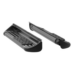 Black Stainless Steel Side Entry Steps, Select Ram 1500, 2500, 3500 Regular Cab