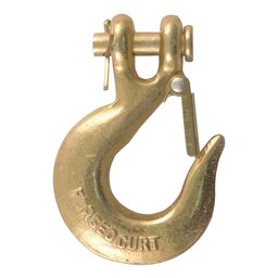 Curt 1/4" Safety Latch Clevis Hook (12,600 lbs, 1/4" Pin) - 81940