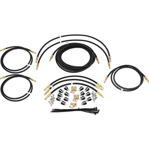 DeeMaxx 20' Triple Axle Brake Line Kit - DOT-TR20K