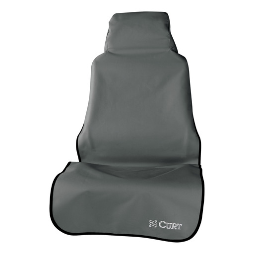 Seat Defender 58" x 23" Removable Waterproof Grey Bucket Seat Cover