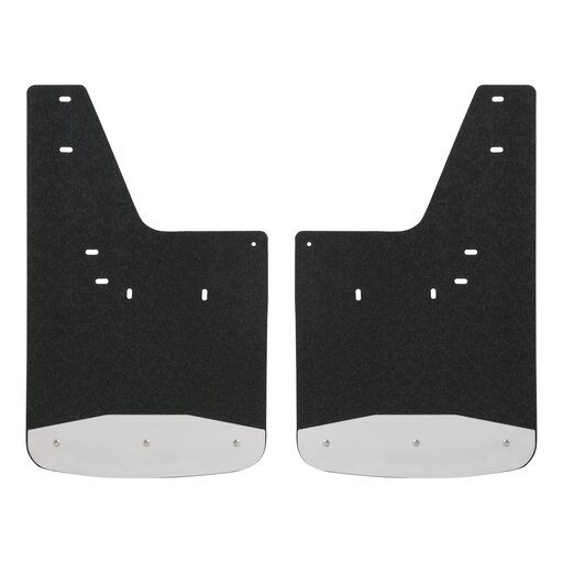 Rear 12" x 20" Rubber Mud Guards, Select Dodge, Ram 1500, 2500 (2 Flaps)