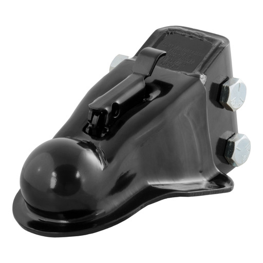 Curt 2-5/16" Channel-Mount Coupler with Easy-Lock (14,000 lbs, Black) - 25330