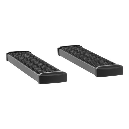 Grip Step 7" x 36" Black Aluminum Running Boards, Select Express, Savana